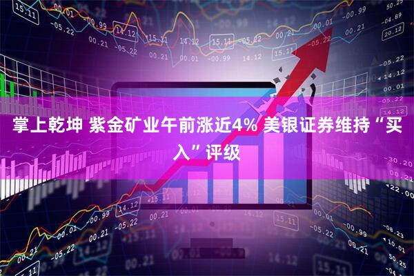掌上乾坤 紫金矿业午前涨近4% 美银证券维持“买入”评级