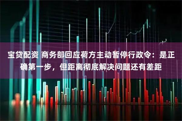 宝贷配资 商务部回应荷方主动暂停行政令：是正确第一步，但距离彻底解决问题还有差距